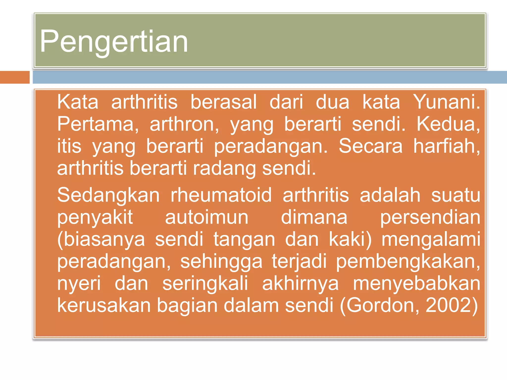Rhematoid arthritis firah | PPTX