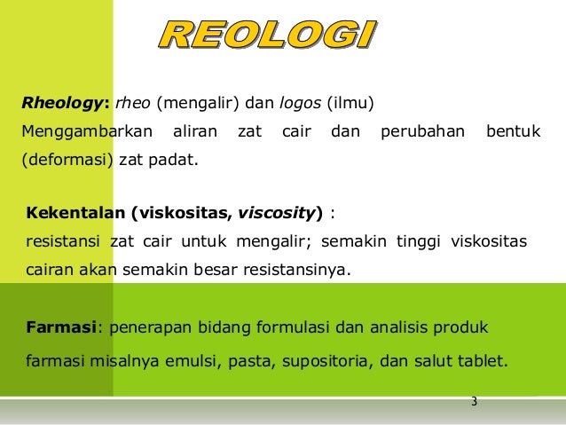 Rheologi