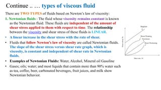 Rheological properties of food Materials | PDF