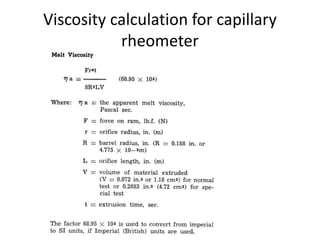 Rheology | PPTX