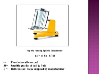 Falling Sphere Method Rheology | PDF