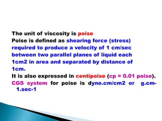Rheology | PPTX