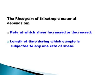 Rheology | PPTX