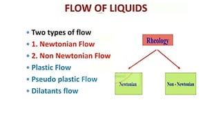 Rheology | PPTX