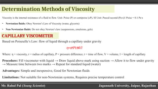 Unit: II- Study of Rheology and Solid Deformation (Physical ...