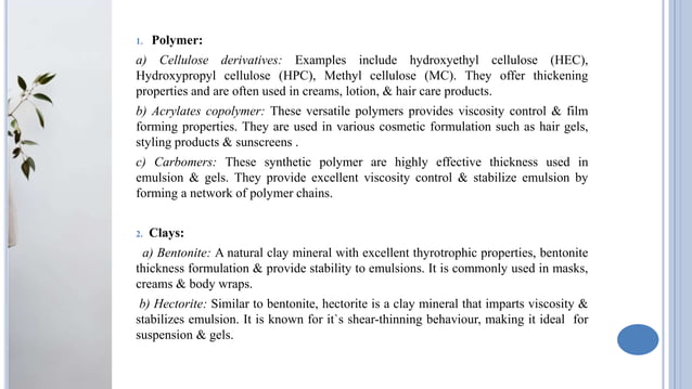 RHEOLOGY MODIFIERS: ENHANCING PERFORMANCE AND FUNCTIONALITY | PPTX ...