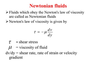 Rheology properties & flow of Print paste | PPTX