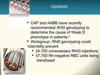 Ultra Tag Tm Rbc Injectios Rhesus | PPT