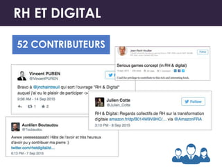 RH ET DIGITAL
52 CONTRIBUTEURS
 