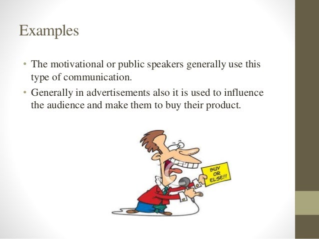 Rhetorical communication