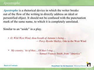 Rhetorical Devices (Part 1) | PPT