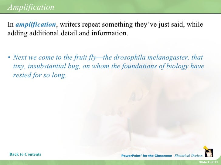 Rhetorical Devices (Part 1)
