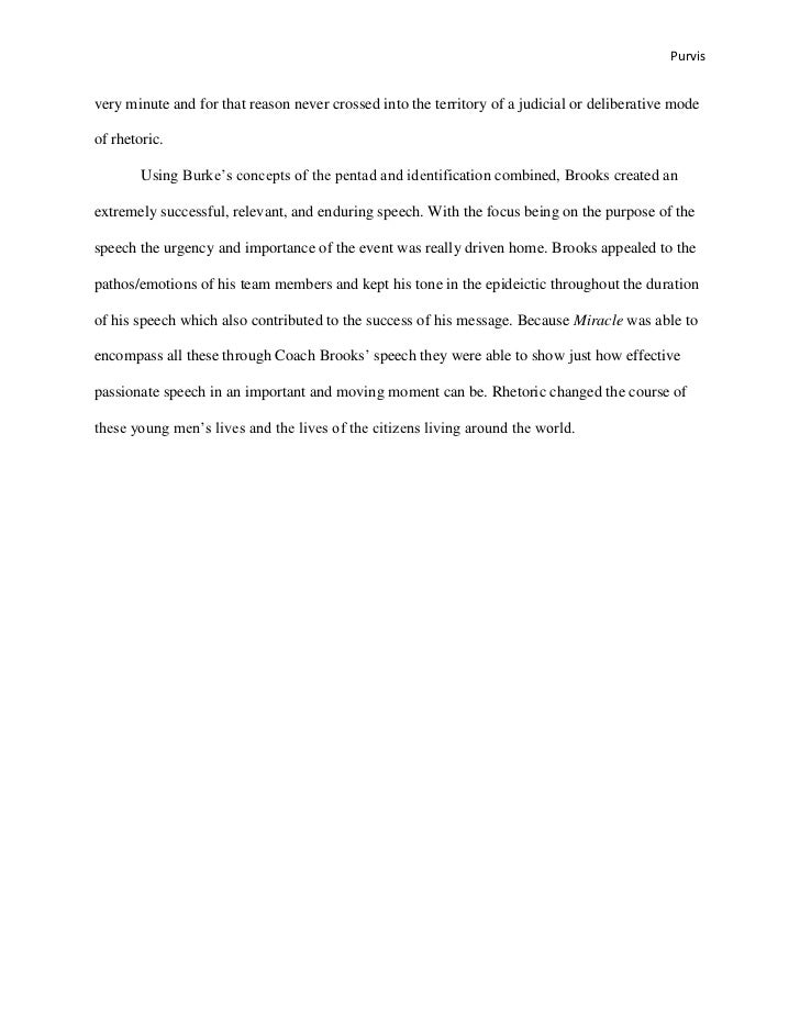 Rhetorical Theory Miracle Paper