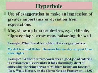 rhetoric devices 1.ppt criticalthinkingg | PPT