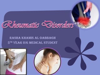 Rasha Khamis Al-Dabbagh
5th year IUG medical student
 