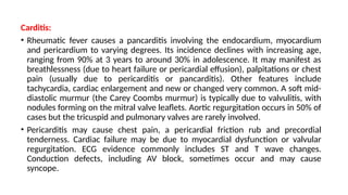 RHEUMATIC Fever......... .......... pptx | PPTX