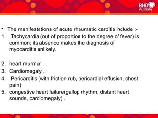 Cauditis rheumatic fever +Juvenile idiopathic arthritis .pptx
