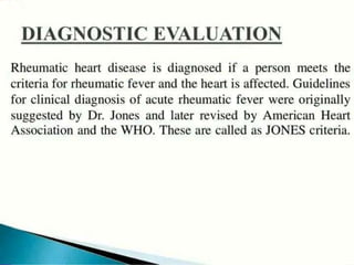 RHEUMATIC HEART DISEASE SLIDESHARE 