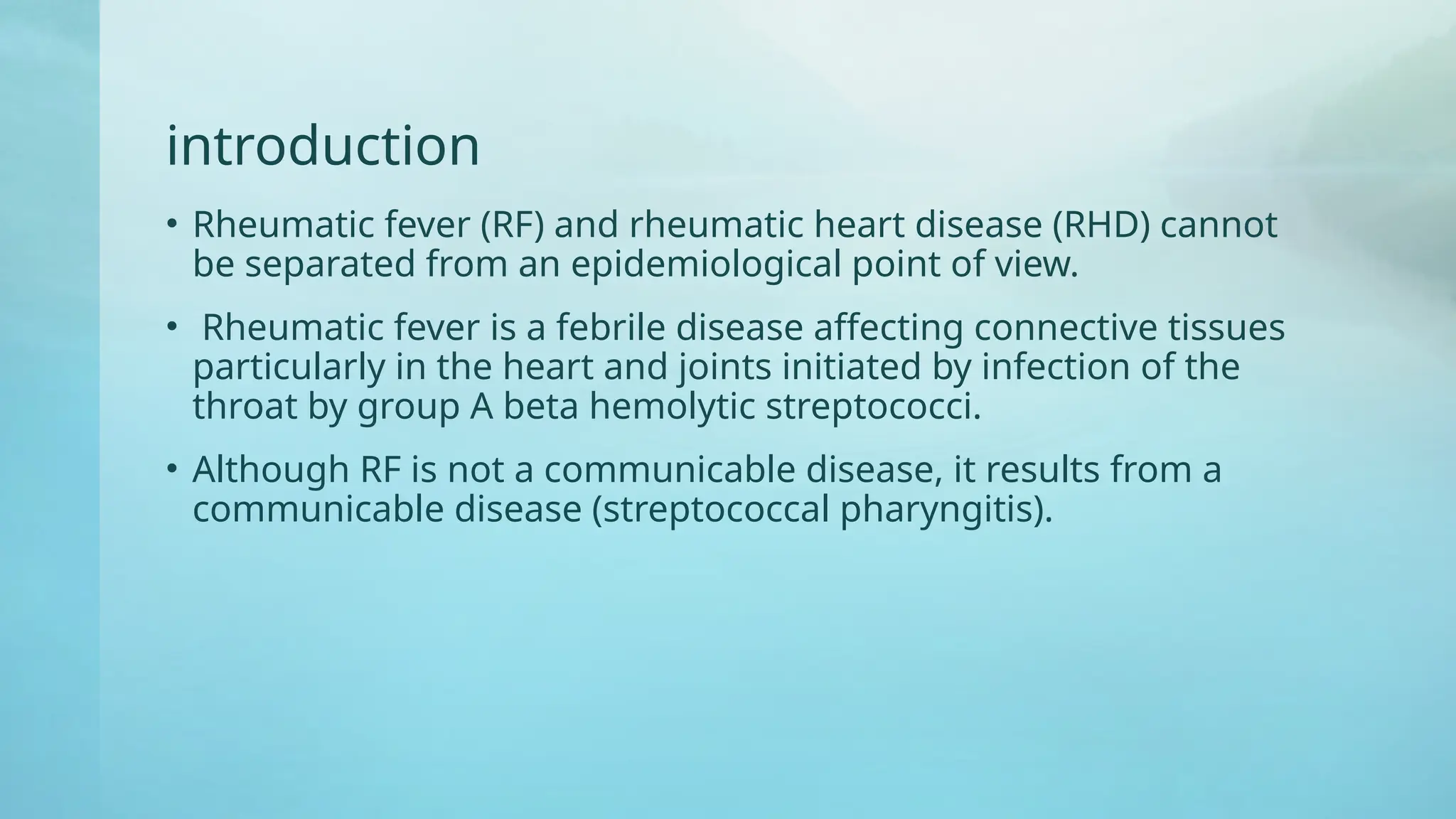 Rf And Rhd Rheumatic Heart Disease and fever .pptx