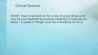 Rheumatic Heart Disease and fever .pptx