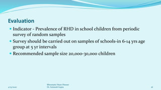 Children With Rhd Rheumatic Heart Disease | PDF