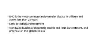 Children With Rhd Comprehensive Echocardiographic Findings in Rheumatic Heart Disease ...