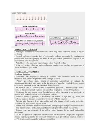 Rheumatic Heart Disease (RHD) | DOCX