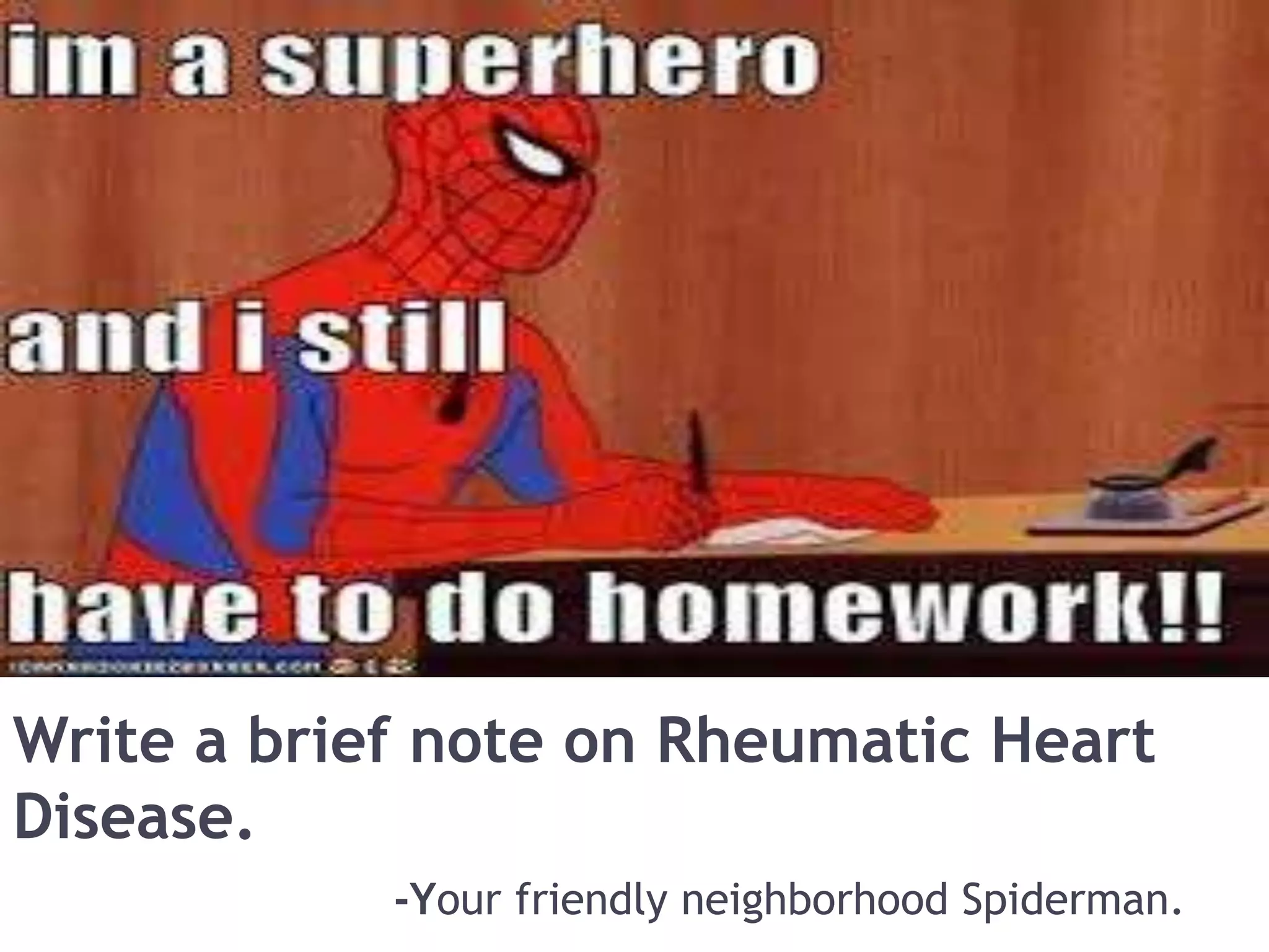 Rheumatic Heart Disease Ppt