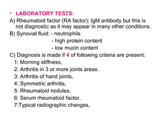 Rheumatoid arthritis | PPT