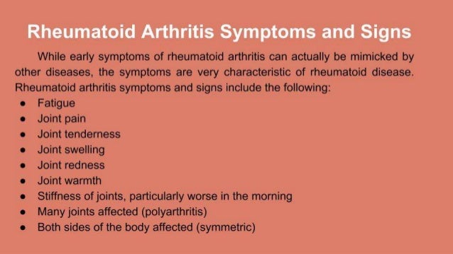 Image result for arthritis symptoms