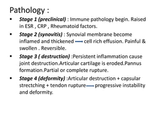 Rheumatoid arthritis | PPTX