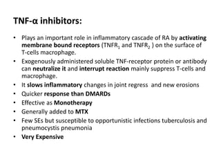 Rheumatoid arthritis | PPTX