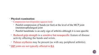 Gaeslan Sign RHEUMATOID ARTHRITIS for internal medicine.pptx