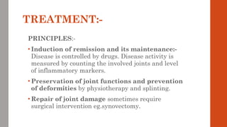 RHEUMATOID ARTHRITIS for reference pptx | PPTX