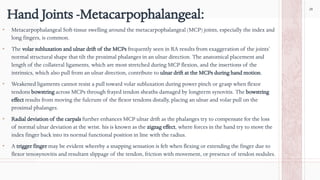 Mpcjs Hand Rheumatology: Understanding Rheumatoid Arthritis & Physiotherapy ...