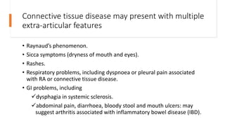 Rheumatology Clinical Examination for Undergrad | PPTX