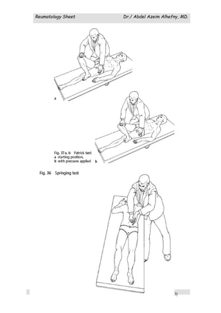 Reumatology Sheet Dr./ Abdel Azeim Alhefny, MD.
(50)
 