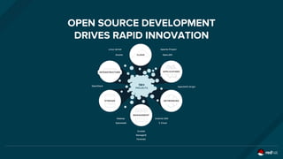 OPEN SOURCE DEVELOPMENT
DRIVES RAPID INNOVATION
 