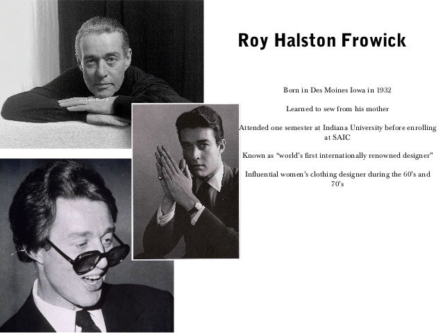 Roy Halston Furwick