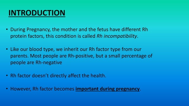 Rh incompatibility | PPTX