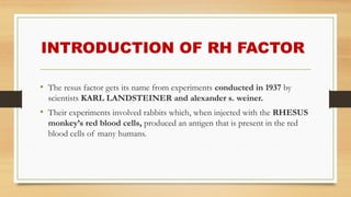 RH INCOMPATIBILITY.pptx. Rh | PPTX