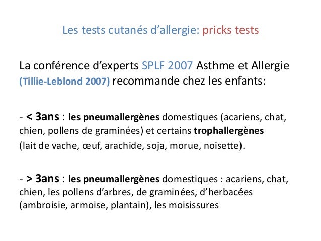 Rhinite allergique de l’enfant Rhinite allergique de l’enfant