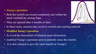 Modified Revert Rhinitis | PPTX