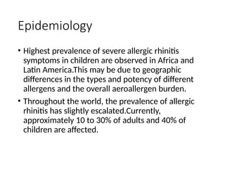 Rhinitis in adults by Njihia Martha.pptx