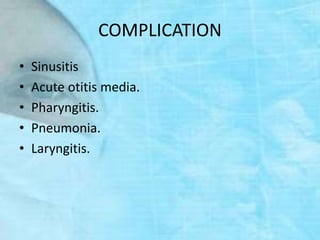 Concomitant Rhinitis Rhinitis | PPTX