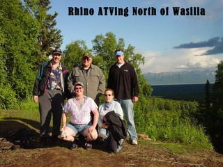 Rhino ATVing North of Wasilla 