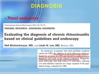 DIAGNOSIS

GP Trainees 27/11/13,
Education Centre RPH

25

 