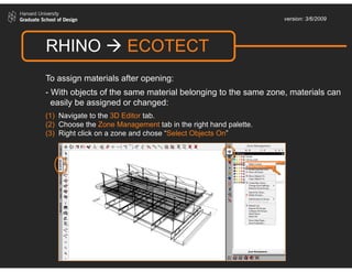 Rhino to Ecotect - A short tutorial .pdf