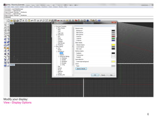 Modify your display:
View - Display Options



                         6
 