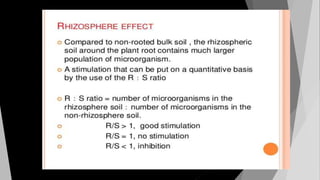 Estimation
 Microorganisms are utilized in agriculture for various purposes; as important components of
organic amendment...